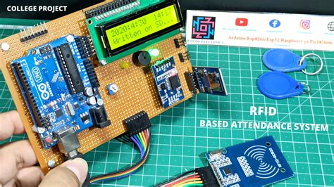 rfid attendance system arduino|rfid based attendance system using 8051.